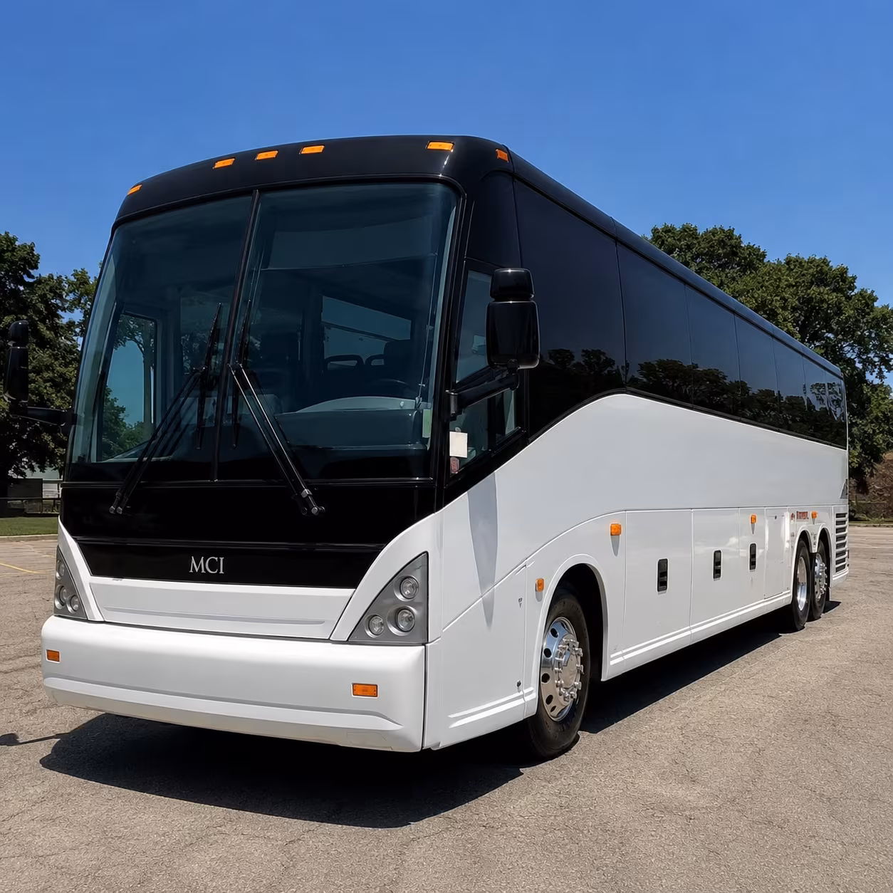 aliso viejo charter bus rental exterior