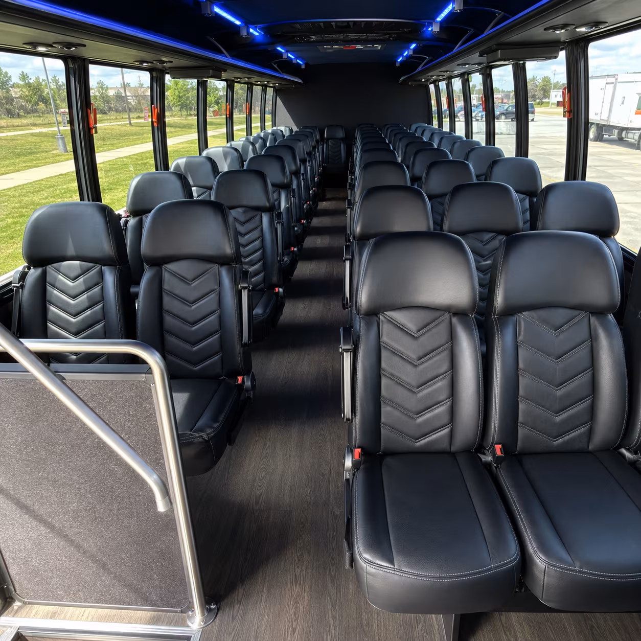 aliso viejo employee transportation onboard seating