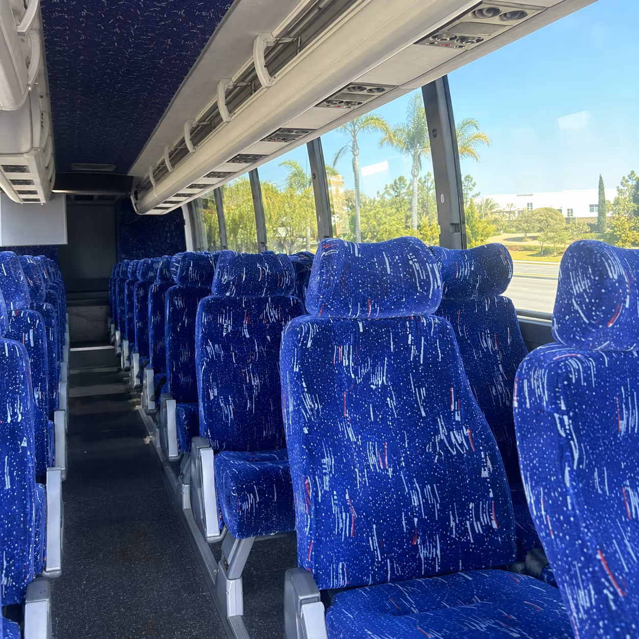 aliso viejo religious group transportation onboard seating