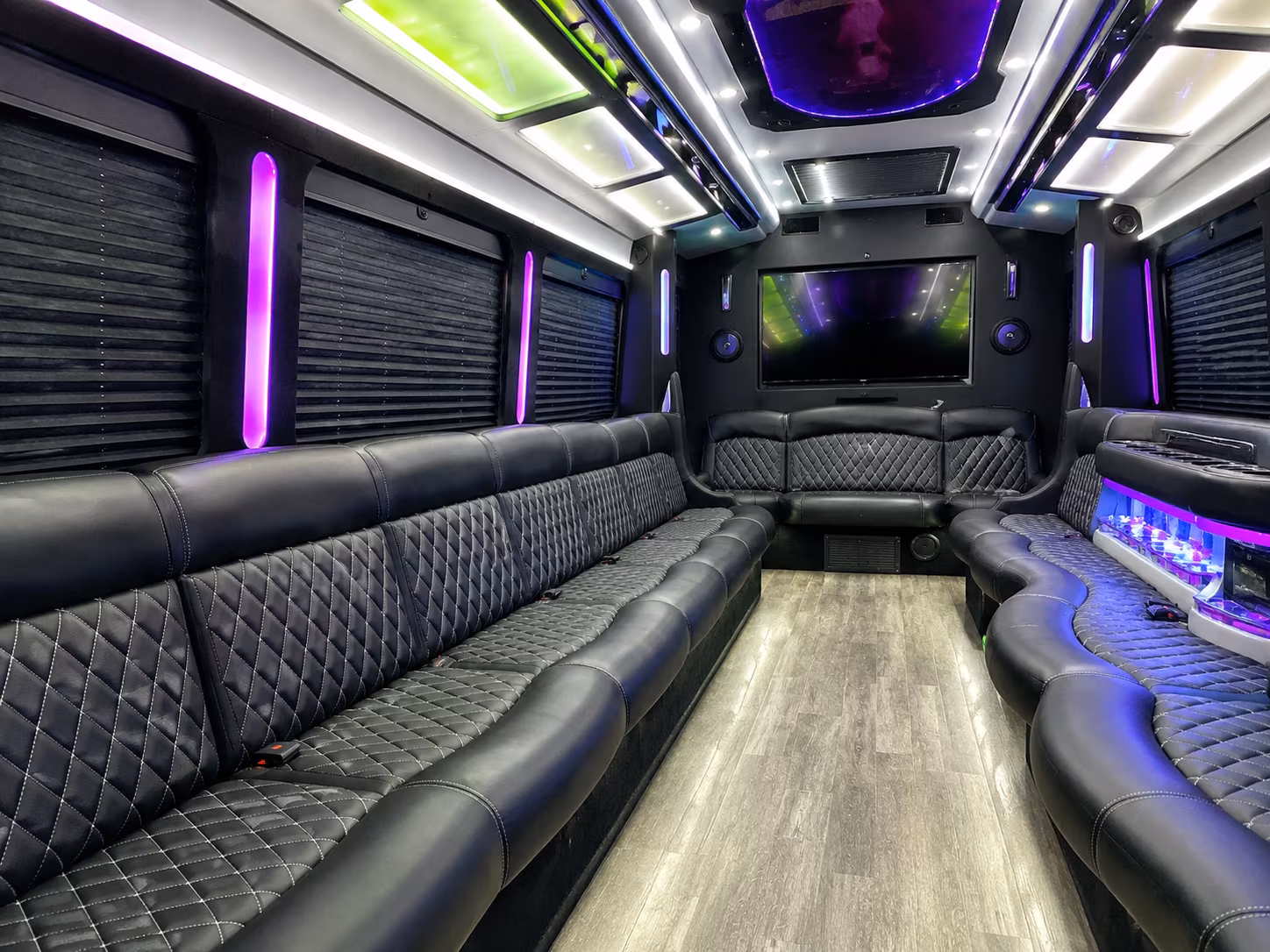 aliso viejo wedding party bus rental