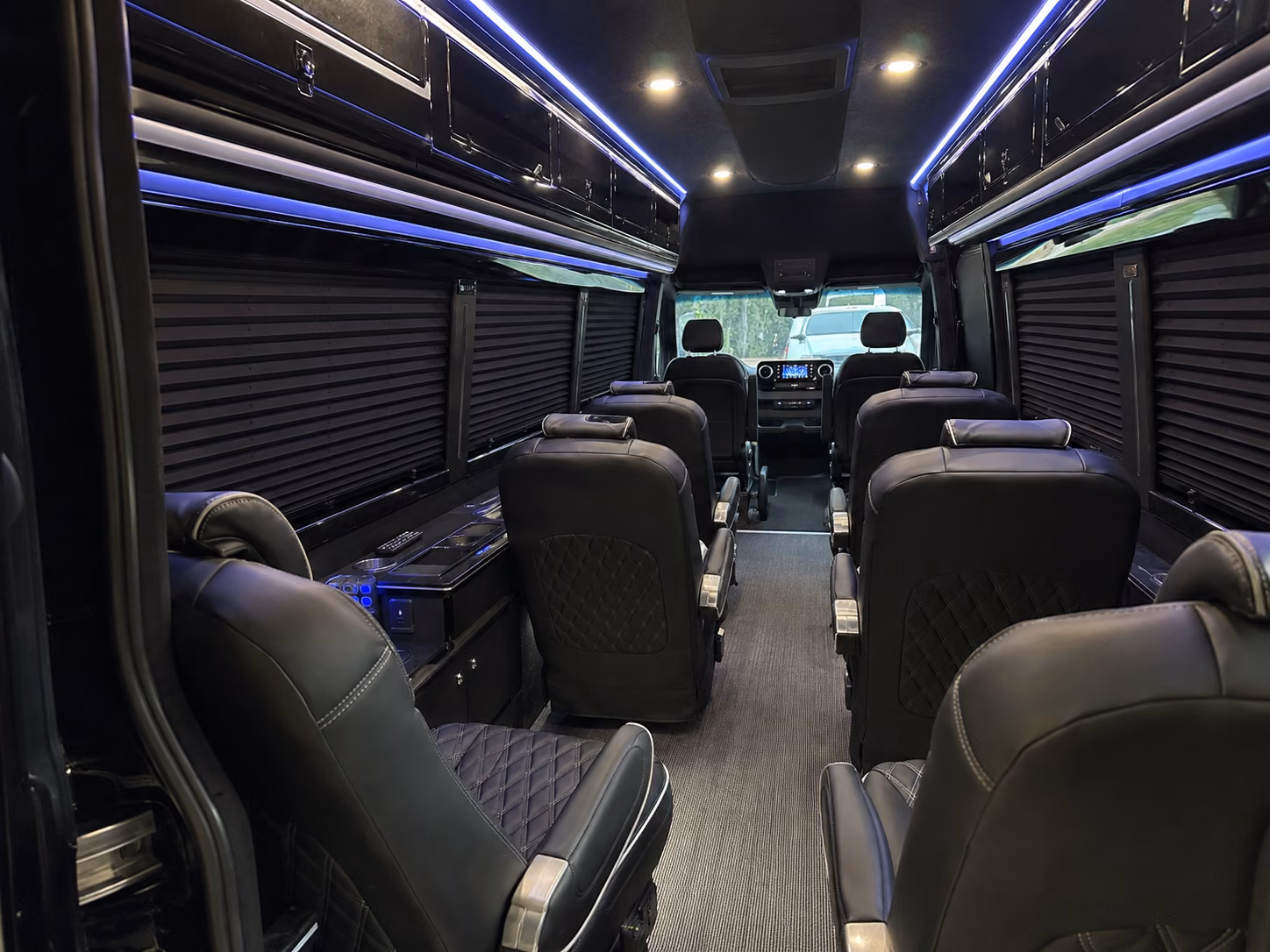 aliso viejo wine tour brewery transportation onboard seating
