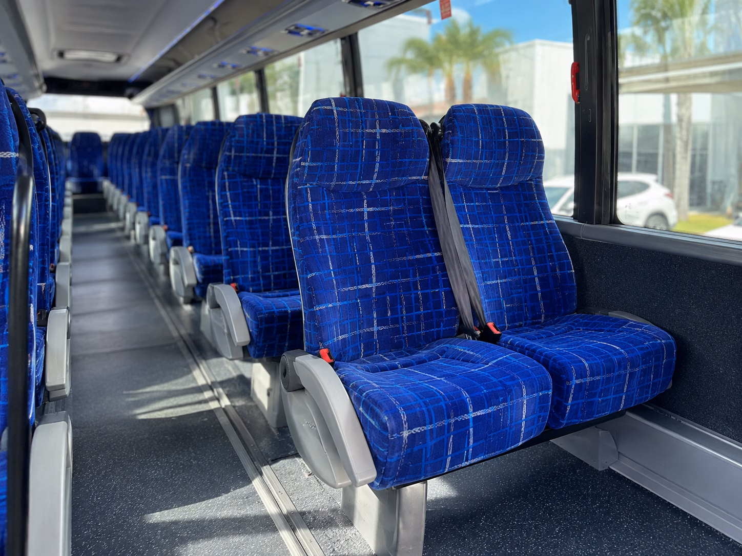 lake forest charter bus interior gallery