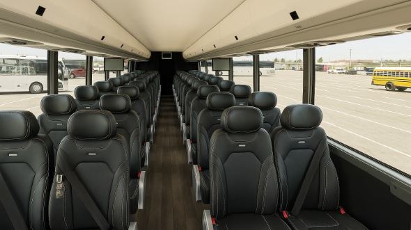 aliso viejo 18 passenger minibus inside