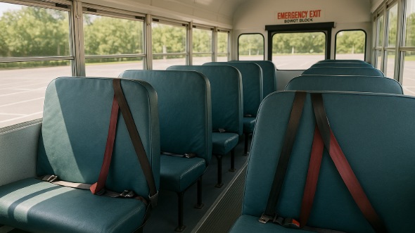 aliso viejo school bus rental interior