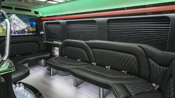 aliso viejo sprinter limo rental inside